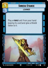 Soresu Stance (Foil) - Uncommon - 578 - Inglés (LoF)