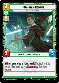 Obi-Wan Kenobi - Protective Padawan (Foil) - Special - 598 - Inglés (LoF)