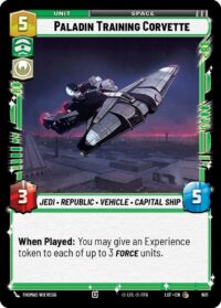 Paladin Training Corvette (Foil) - Common - 601 - Inglés (LoF)