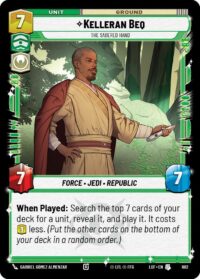 Kelleran Beq - The Sabered Hand (Foil) - Uncommon - 602 - Inglés (LoF)