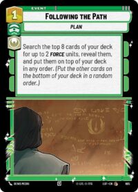 Following the Path (Foil) - Common - 605 - Inglés (LoF)