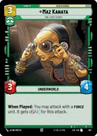 Maz Kanata - The Light Guides (Foil) - Uncommon - 613 - Inglés (LoF)