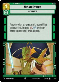 Niman Strike (Foil) - Uncommon - 626 - Inglés (LoF)