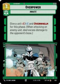 Overpower (Foil) - Common - 628 - Inglés (LoF)