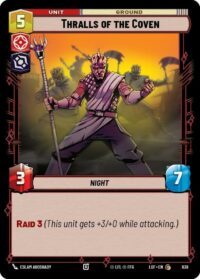 Thralls of the Coven (Foil) - Common - 638 - Inglés (LoF)