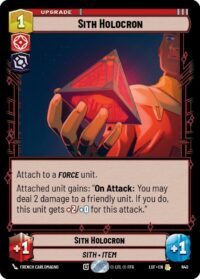 Sith Holocron (Foil) - Rare - 640 - Inglés (LoF)