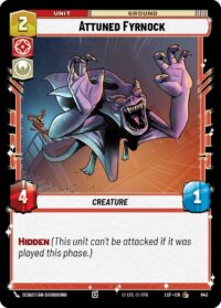 Attuned Fyrnock (Foil) - Common - 645 - Inglés (LoF)