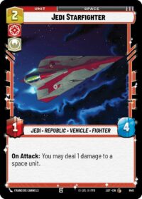 Jedi Starfighter (Foil) - Common - 646 - Inglés (LoF)