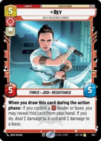 Rey - With Palpatine's Power (Foil) - Rare - 650 - Inglés (LoF)