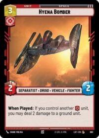 Hyena Bomber (Foil) - Common - 660 - Inglés (LoF)