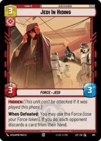 Jedi In Hiding (Foil) - Common - 661 - Inglés (LoF)