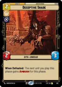 Deceptive Shade (Foil) - Rare - 682 - Inglés (LoF)