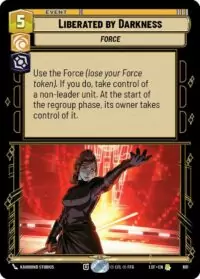 Liberated by Darkness (Foil) - Rare - 691 - Inglés (LoF)