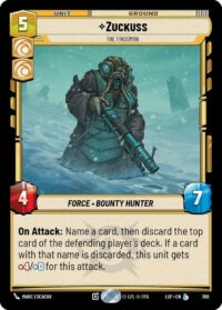 Zuckuss - The Findsman (Foil) - Legendary - 706 - Inglés (LoF)