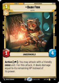 Babu Frik - Heyyy! (Foil) - Rare - 708 - Inglés (LoF)