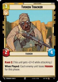 Tusken Tracker (Foil) - Common - 711 - Inglés (LoF)