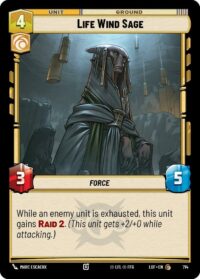 Life Wind Sage (Foil) - Common - 714 - Inglés (LoF)