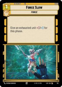 Force Slow (Foil) - Common - 719 - Inglés (LoF)
