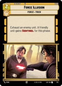 Force Illusion (Foil) - Uncommon - 725 - Inglés (LoF)
