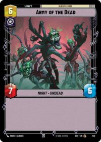 Army of the Dead (Foil) - Common - 738 - Inglés (LoF)