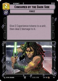 Consumed by the Dark Side (Foil) - Common - 741 - Inglés (LoF)