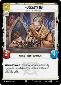 Jocasta Nu - The Gift of Knowledge (Foil) - Uncommon - 750 - Inglés (LoF)