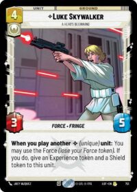 Luke Skywalker - A Hero's Beginning (Foil) - Rare - 751 - Inglés (LoF)