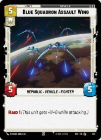 Blue Squadron Assault Wing (Foil) - Common - 753 - Inglés (LoF)