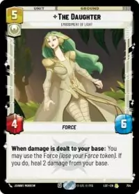 The Daughter - Embodiment of Light (Foil) - Rare - 754 - Inglés (LoF)