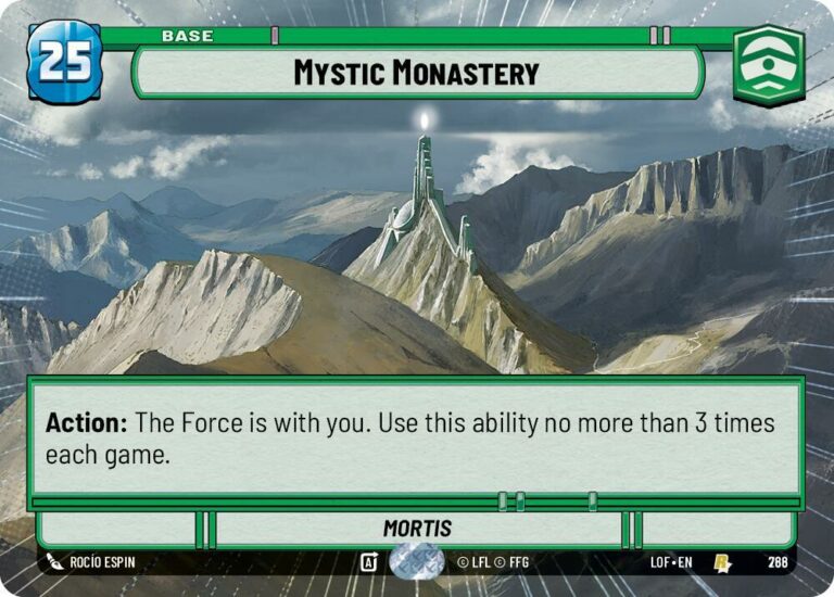 Mystic Monastery (Hyperspace Foil) - Rare - 768 - Inglés (LoF)