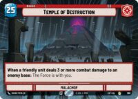 Temple of Destruction (Hyperspace Foil) - Rare - 769 - Inglés (LoF)