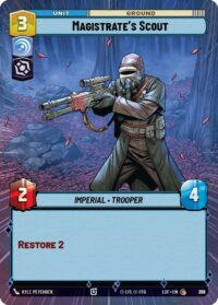 Magistrate's Scout (Hyperspace Foil) - Common - 772 - Inglés (LoF)