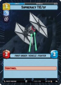 Supremacy TIE/sf (Hyperspace Foil) - Common - 774 - Inglés (LoF)
