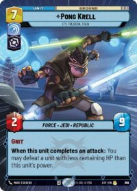 Pong Krell - It's Treason, Then (Hyperspace Foil) - Rare - 778 - Inglés (LoF)