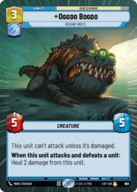 Oggdo Bogdo - Bogano Brute (Hyperspace Foil) - Rare - 803 - Inglés (LoF)