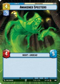 Awakened Specters (Hyperspace Foil) - Common - 806 - Inglés (LoF)