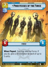 Priestesses of the Force - Eternal (Hyperspace Foil) - Uncommon - 812 - Inglés (LoF)