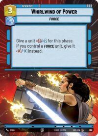 Whirlwind of Power (Hyperspace Foil) - Common - 818 - Inglés (LoF)
