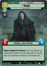 Vanee - I Live to Serve (Hyperspace Foil) - Uncommon - 822 - Inglés (LoF)