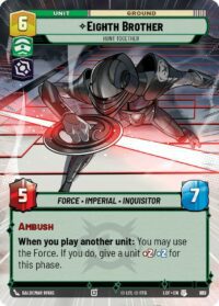 Eighth Brother - Hunt Together (Hyperspace Foil) - Uncommon - 827 - Inglés (LoF)