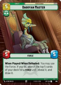 Dagoyan Master (Hyperspace Foil) - Uncommon - 855 - Inglés (LoF)
