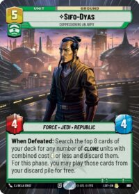Sifo-Dyas - Commissioning An Army (Hyperspace Foil) - Rare - 857 - Inglés (LoF)