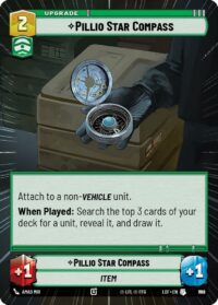 Pillio Star Compass (Hyperspace Foil) - Uncommon - 862 - Inglés (LoF)