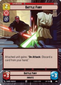 Battle Fury (Hyperspace Foil) - Uncommon - 879 - Inglés (LoF)