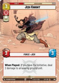 Jedi Knight (Hyperspace Foil) - Common - 885 - Inglés (LoF)