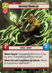 Infused Brawler (Hyperspace Foil) - Uncommon - 896 - Inglés (LoF)