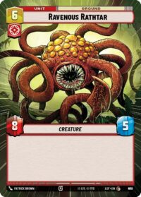 Ravenous Rathtar (Hyperspace Foil) - Common - 908 - Inglés (LoF)