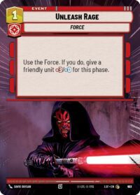 Unleash Rage (Hyperspace Foil) - Common - 913 - Inglés (LoF)