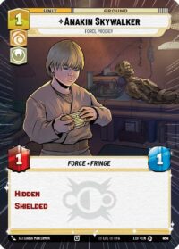 Anakin Skywalker - Force Prodigy (Hyperspace Foil) - Special - 930 - Inglés (LoF)