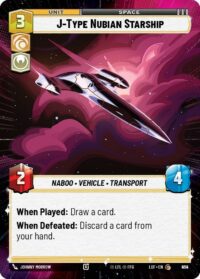 J-Type Nubian Starship (Hyperspace Foil) - Common - 934 - Inglés (LoF)